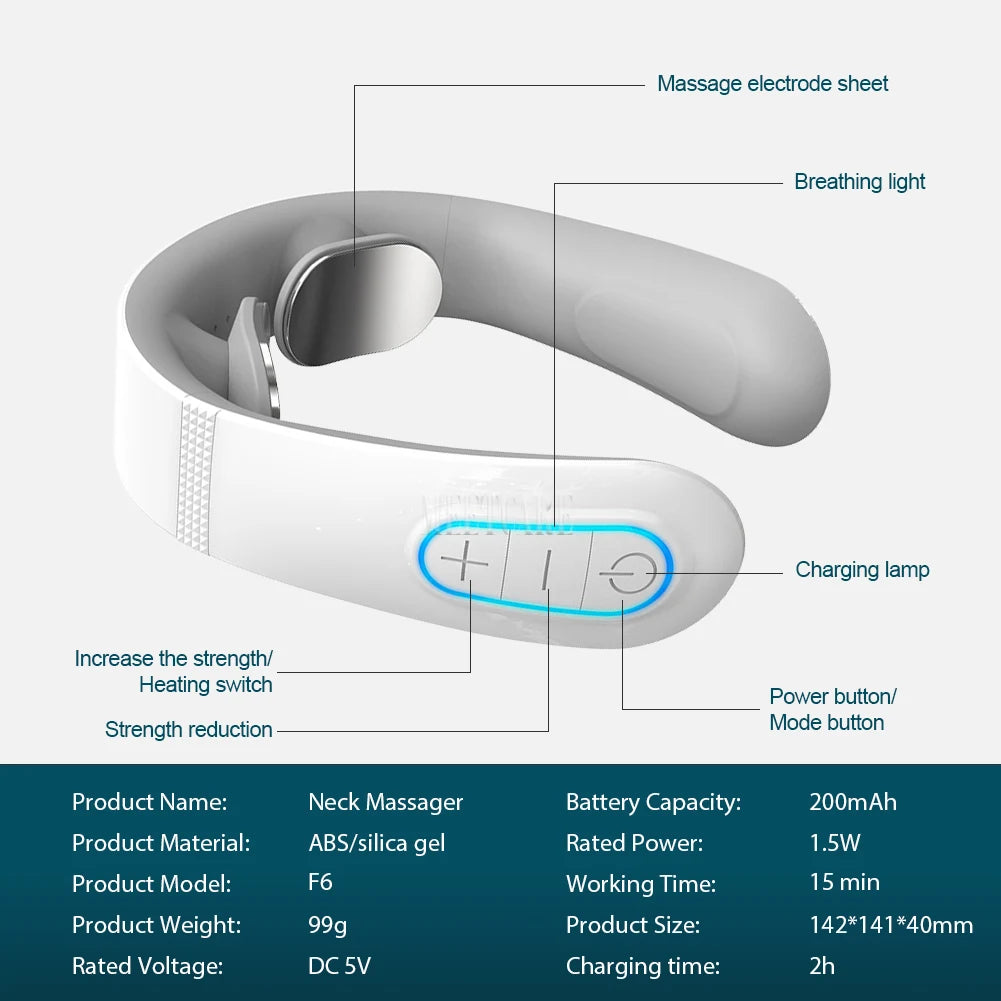 Smart Pulse Neck Massager Comfort • Relaxation • Everyday Neck Care