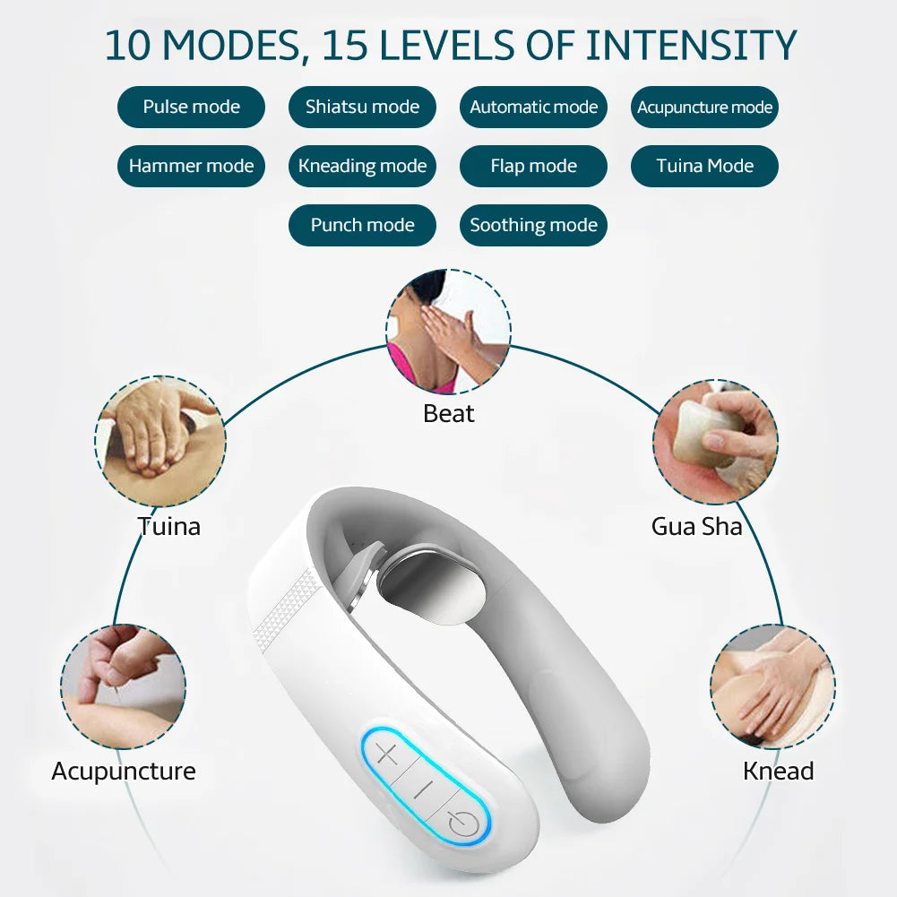 Smart Pulse Neck Massager Comfort • Relaxation • Everyday Neck Care