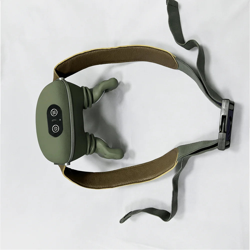 Neck Shoulder Massager Finger Pressure Shiatsu Neck Back and Shoulder Massager Electric Kneading Neck Deep Massage Muscle Relax
