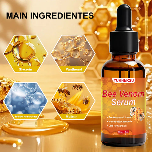 Bee Venom Anti Wrinkle Essence Anti-aging Polypeptide Hyaluronic Acid Essence Can Repair Moisturize and Tighten Facial Skin