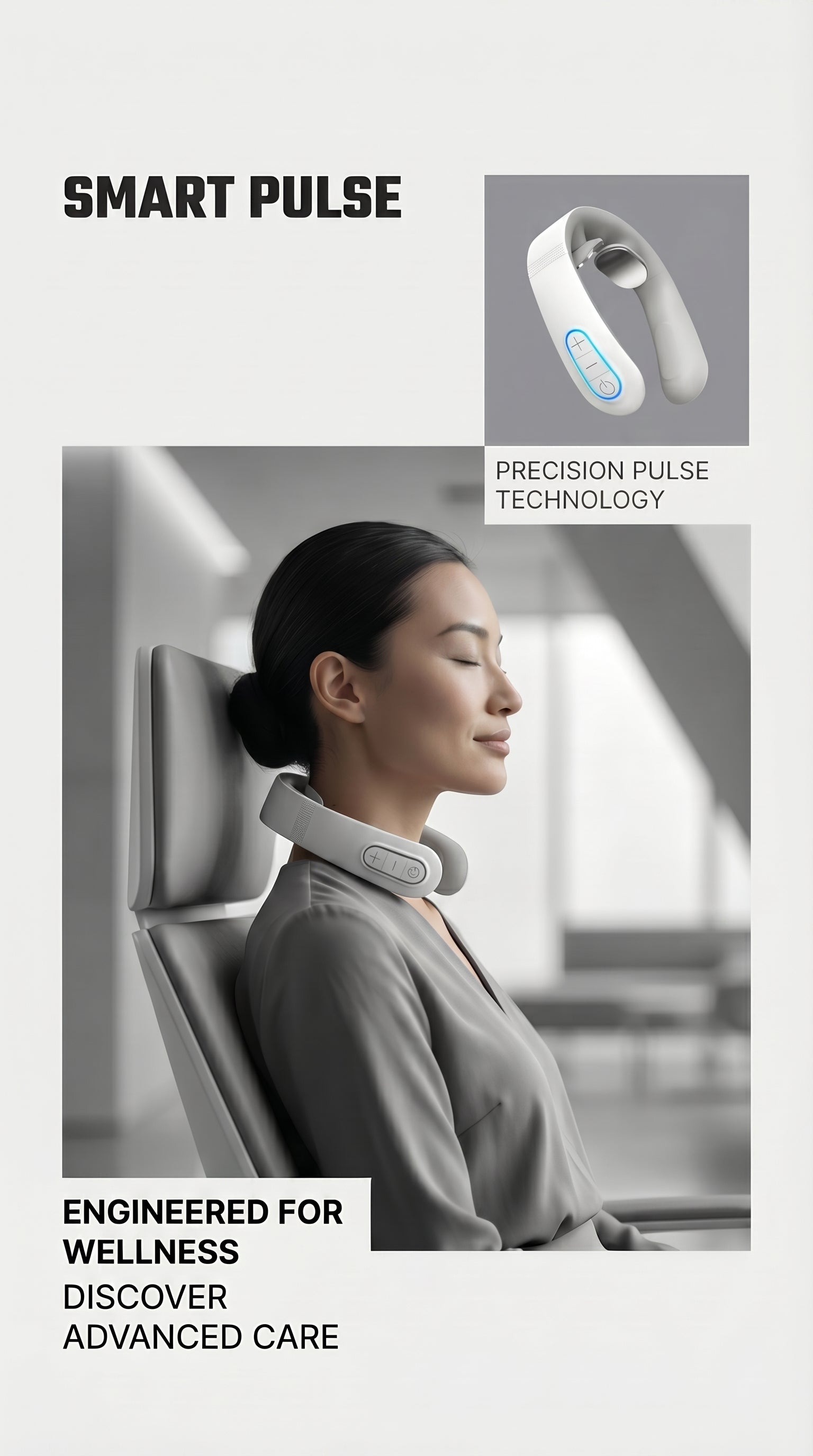 Smart Pulse Neck Massager Comfort • Relaxation • Everyday Neck Care